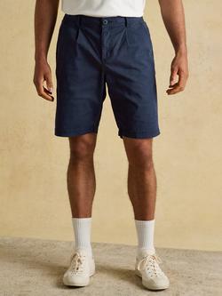 Joules Cotton Rich Relaxed Chino Shorts, Navy, Navy