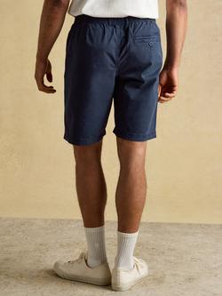 Joules Cotton Rich Relaxed Chino Shorts, Navy - view 2, Navy
