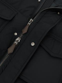 Reiss Mercury Puffer Jacket, Navy - view 2, Navy