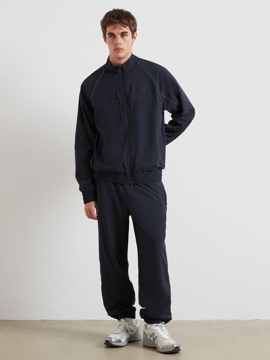 Product image 5 of 5, which shows Farah Waver Tree Sports Jacket, Navy, S