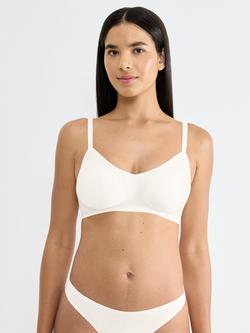 sloggi ZERO Feel Pure Soft Bra, Silk White