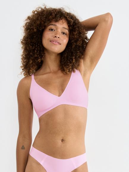 sloggi ZERO Feel 2.0 THE UP Bra, Floral Pink