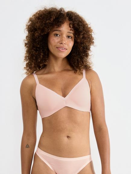 sloggi ZERO Feel Air THE UP Push Up Bra, Cherry Pink