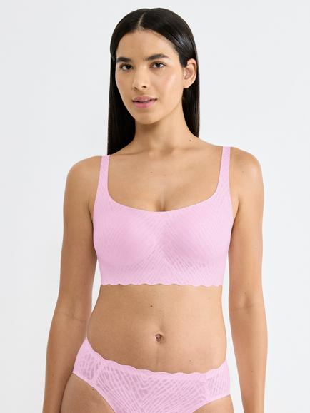 sloggi ZERO Feel Bliss Top, Floral Pink