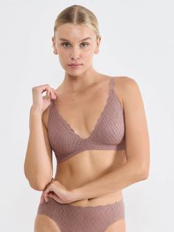 sloggi ZERO Feel Bliss THE UP Push Up Bra, Cacao, Cacao