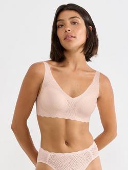 sloggi ZERO Feel Bliss Soft Bra, Puff Pink, Puff Pink
