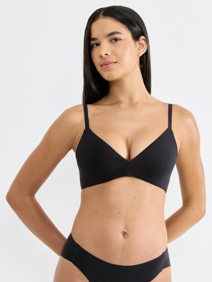 sloggi ZERO Feel Pure THE UP Push Up Bra, Black