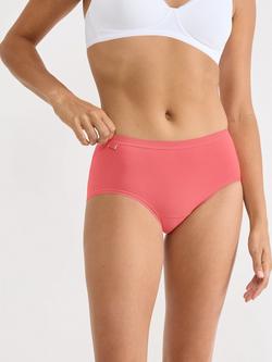 sloggi Basic + Midi Briefs, Pack of 4 - view 2, Red/Pink/Cream/Yellow