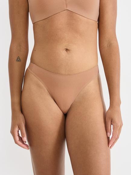 sloggi ZERO Feel Pure Thong, Nostalgic Brown