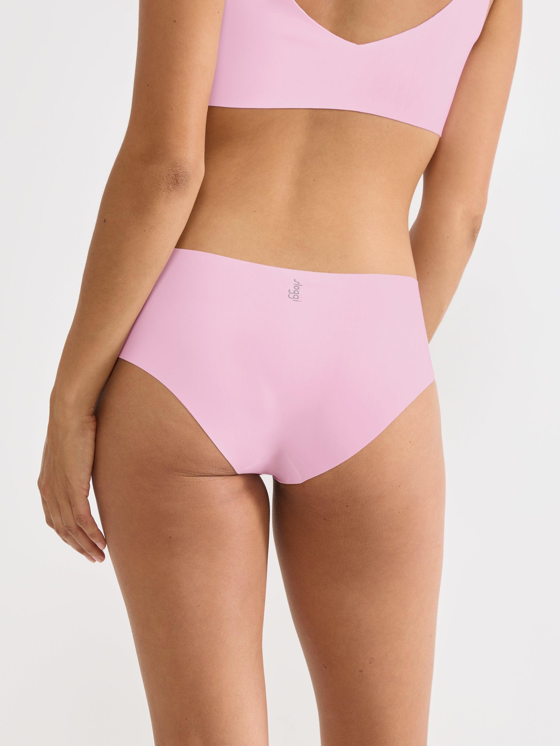 Product image 2 of 3, which shows sloggi ZERO Feel 2.0 Hipster Briefs, Floral Pink, XS