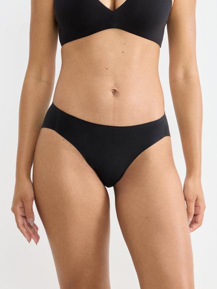 sloggi ZERO Feel Pure High Leg Knickers containing TENCEL™ Modal, Black