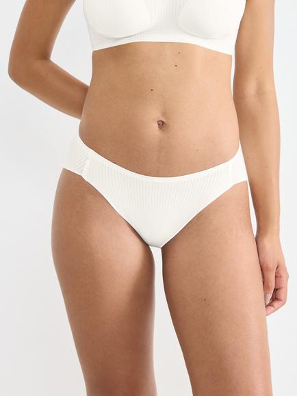 sloggi ZERO Feel Pure High Leg Knickers containing TENCEL™ Modal, Silk White