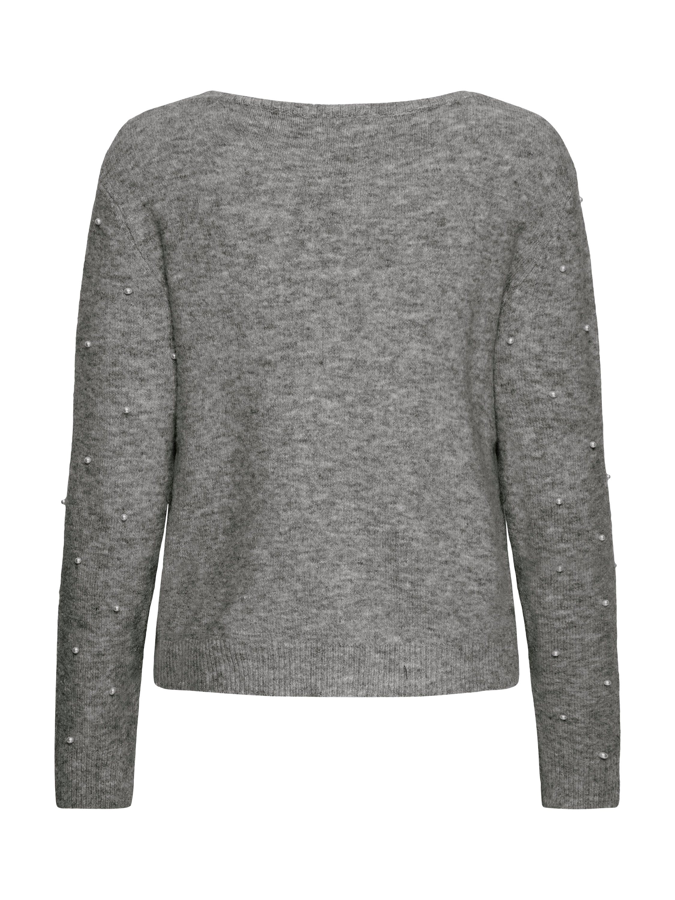 Product image 6 of 7, which shows ICHI Macon Embellished Jumper, Dark Grey, XS