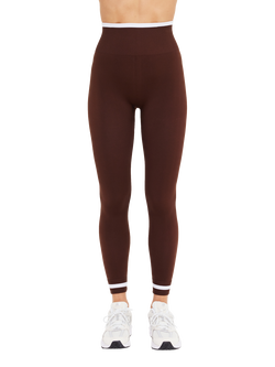 THE UPSIDE Seamless Workout Leggings, Brown, Brown