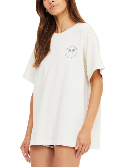 THE UPSIDE Sammi Molokai Graphic T-Shirt, White - view 2, White