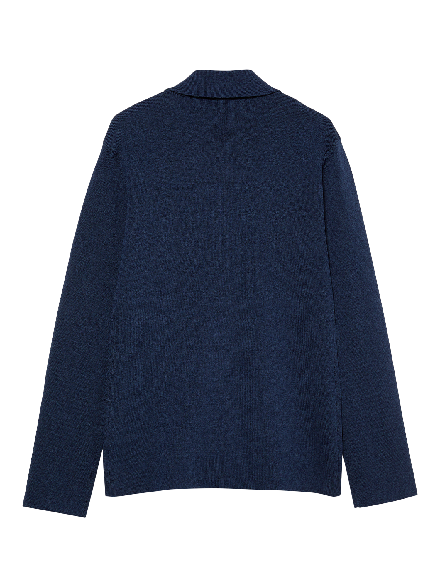Product image 5 of 5, which shows SISLEY Polo Cardigan Jacket, Night Blue, XS
