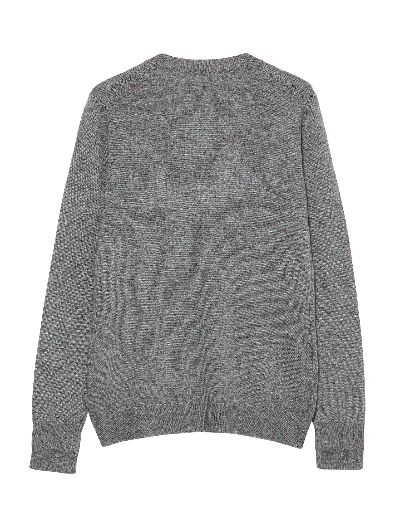 Product image 2 of 2, which shows SISLEY Crew Neck Long Sleeve Cardigan, Grey, L