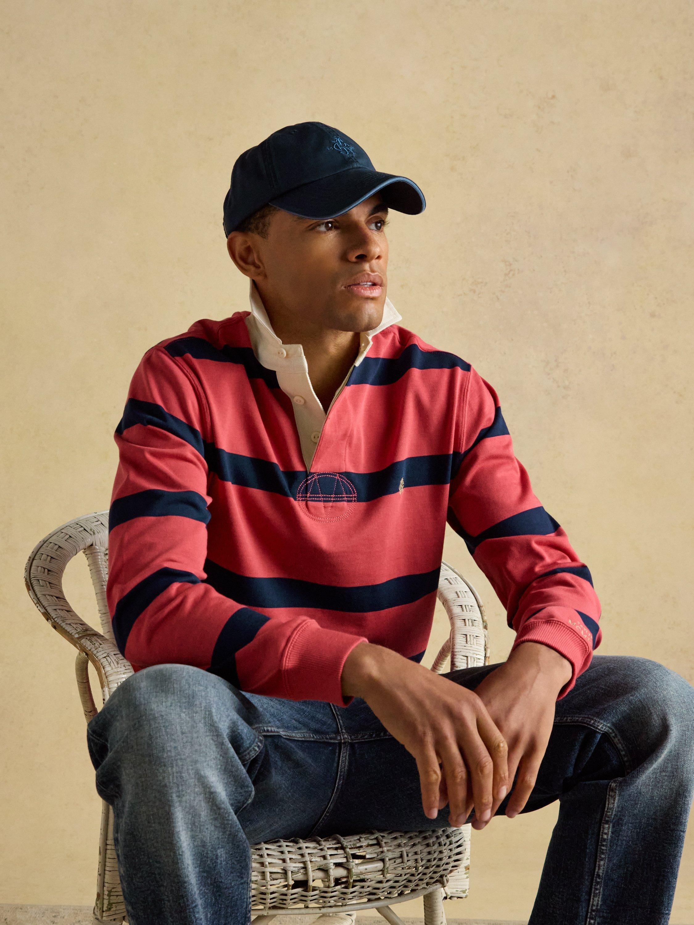 Product image 7 of 8, which shows Joules Baseball Cap, Navy, One Size