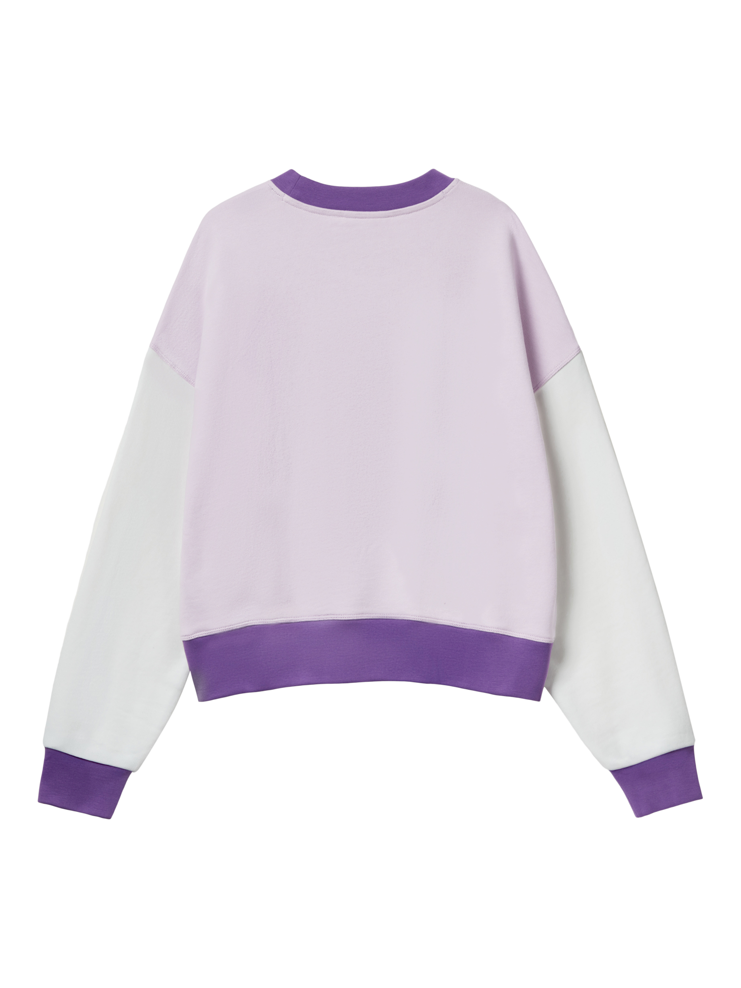 Product image 5 of 6, which shows Benetton Stranger Things Graphic Sweatshirt, Violet/Multi, XS