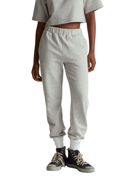 Benetton Sweater Fleece Joggers, Grey, Grey