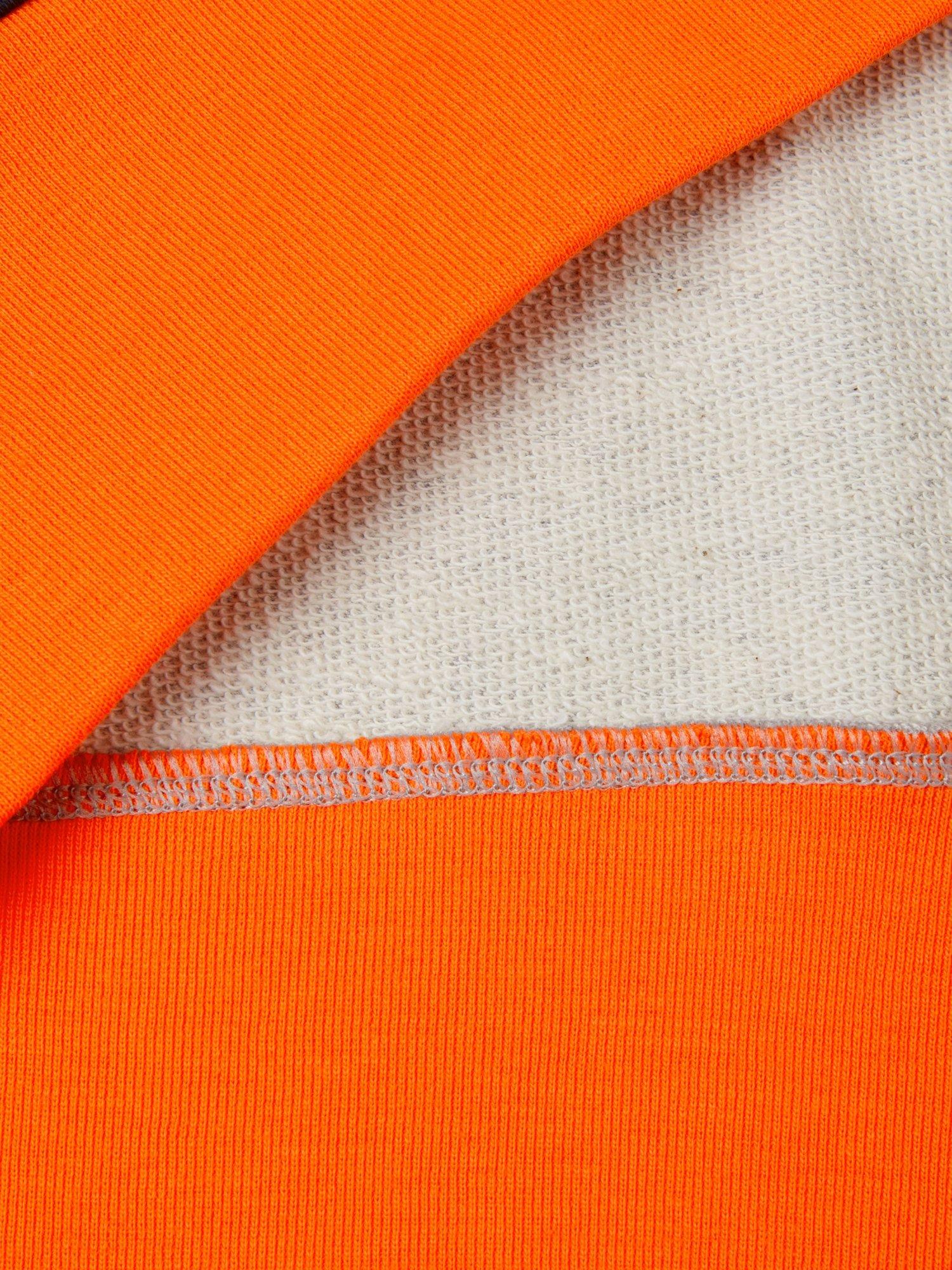 Product image 6 of 6, which shows Benetton Stranger Things Colour Block Sweatshirt, Grey/Multi, XS