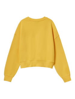 Benetton Stranger Things Slogan Sweatshirt, Yellow - view 2, Yellow
