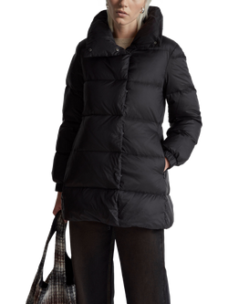 Benetton Down Padded Jacket, Black, Black