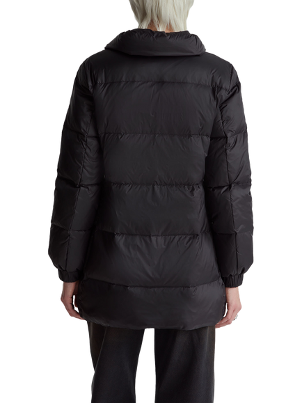 Benetton Down Padded Jacket, Black - view 2, Black