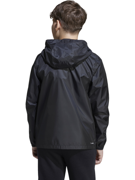 adidas Kids' Waterproof Rain Jacket, Black - view 2, Black