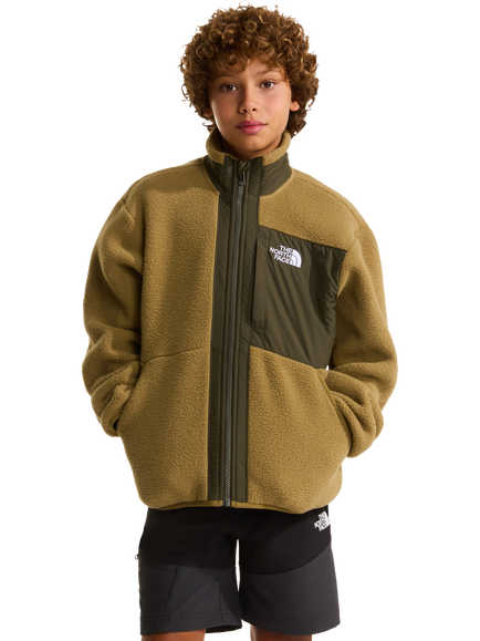 The North Face Kids' Yumiori Zip Jacket, Cedar/Taupe, Cedar/Taupe