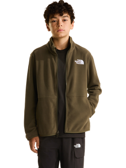 The North Face Kids' Glacier Zipped Jacket, New Taupe Green, New Taupe Green