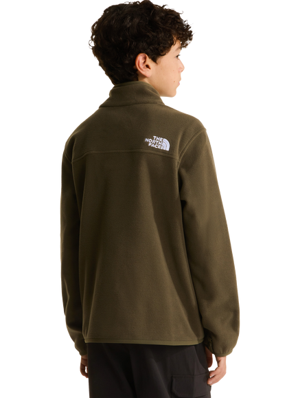 The North Face Kids' Glacier Zipped Jacket, New Taupe Green - view 2, New Taupe Green