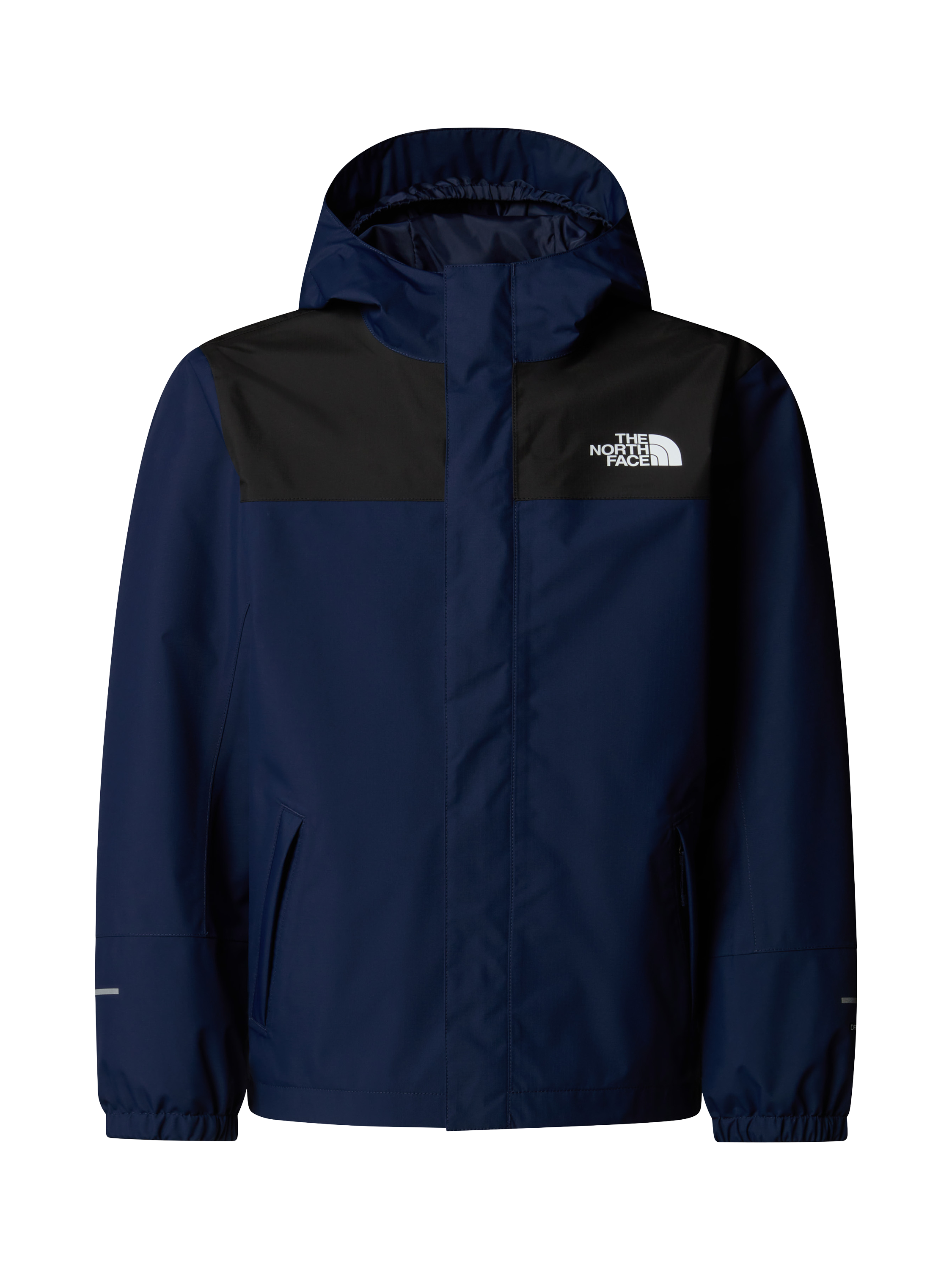 Product image 4 of 5, which shows The North Face Kids' Antora Waterproof Jacket, Summit Navy, S