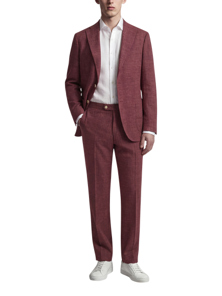 Richard James London Classic Single Breasted Suit Jacket, Pink