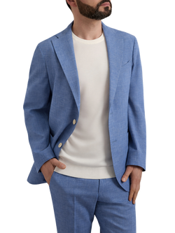 Richard James Merino Wool Blend T-Shirt, Ecru - view 2, Ecru