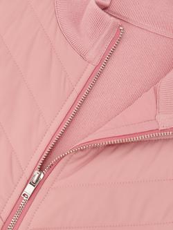 Reiss Kids' Hansel Quilted Jacket, Pink - view 2, Pink