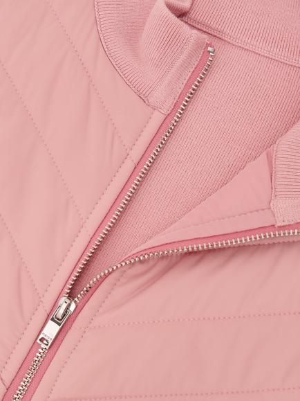 Reiss Kids' Hansel Quilted Jacket, Pink - view 2, Pink