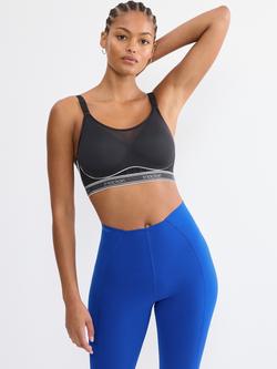 Triumph Triaction Cardio Breeze N Sports Bra, Black, Black