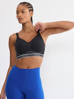 Triumph Triaction Cardio Breeze Sports Bra, Black, Black