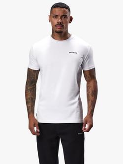 Gym King Men's Fundamental T-Shirt, White, White