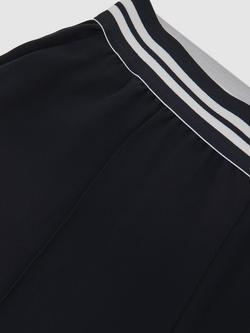 Reiss Petite Sonnie Wide Leg Trousers - view 2, Navy