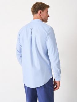 Crew Clothing Cotton Regular Fit Oxford Shirt, Light Blue - view 2, Light Blue