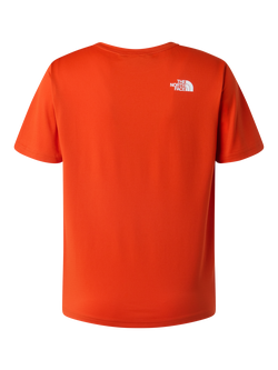 The North Face Kids' 24/7 Short Sleeved T-Shirt, Lava Red - view 2, Lava Red