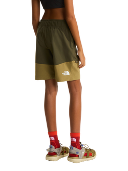 The North Face Kids' 7" Teen Hike Shorts, Green/Cedar - view 2, Green/Cedar