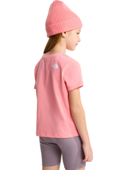 The North Face Kid's Logo T-shirt and Shorts Set, Coral Crush - view 2, Coral Crush