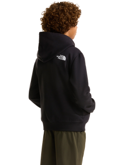 The North Face Kids' Cotton Blend Mountain Hoodie, Tnf Black - view 2, Tnf Black
