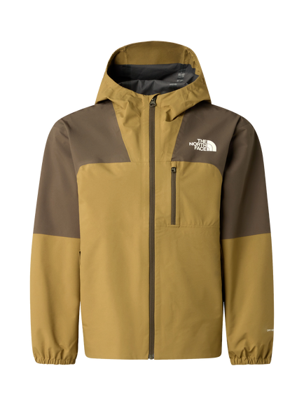 The North Face Kids' Hike Packable Hooded Jacket, Green/Cedar - view 2, Green/Cedar