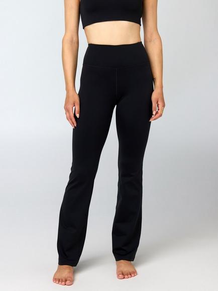 Girlfriend Collective Float Flared Leggings, Black - view 2, Black