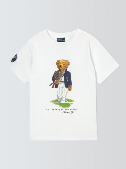 Polo Ralph Lauren Wimbledon 2026 Short Sleeve T-Shirt, White, White