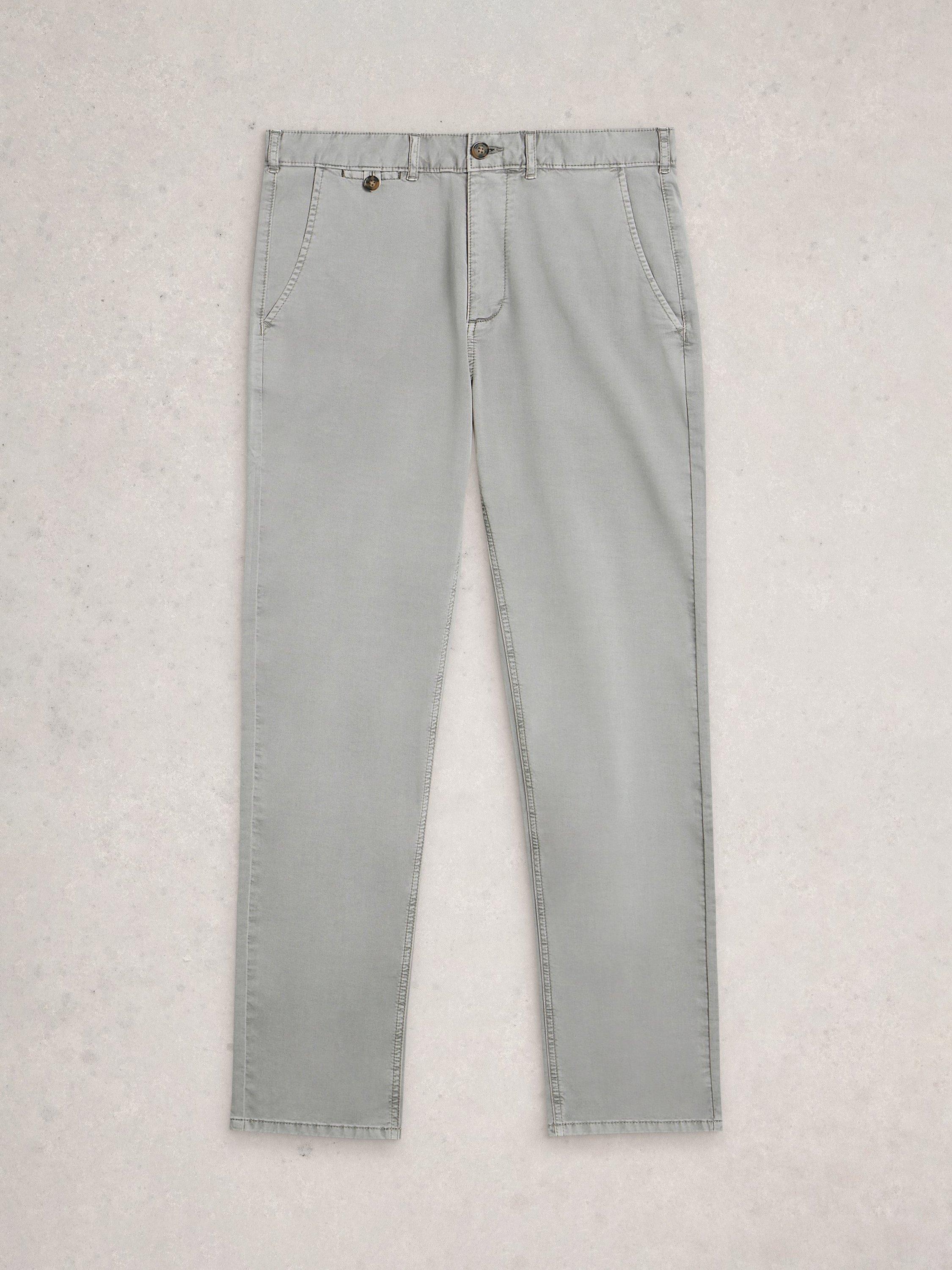 Product image 5 of 6, which shows White Stuff Sutton Trousers, Light Grey, 30S